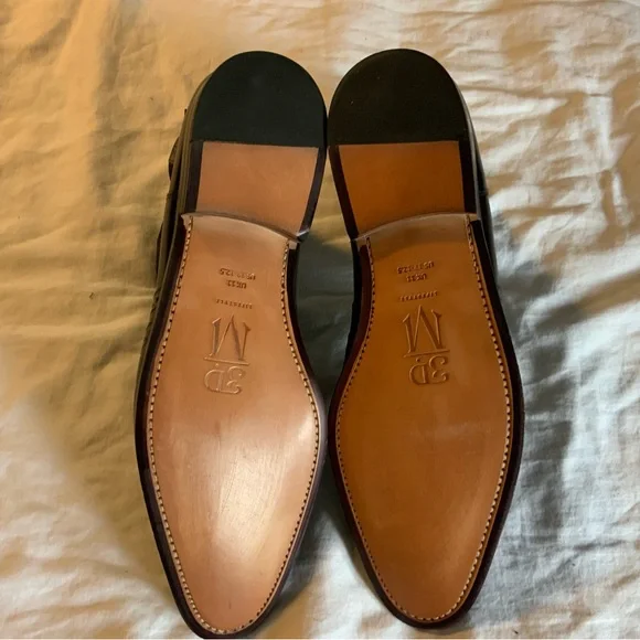 Men's Black Leather Boots - Picture 5 of 5